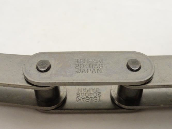 Tsubaki RF2040S-AS-RP; Double Pitch Chain 2040AS; SS-304