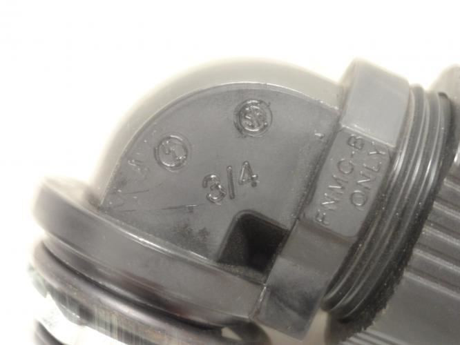 T&B LT975P; Lot-2 Liquid-Tight Elbow 90Deg; 1/2"; Black