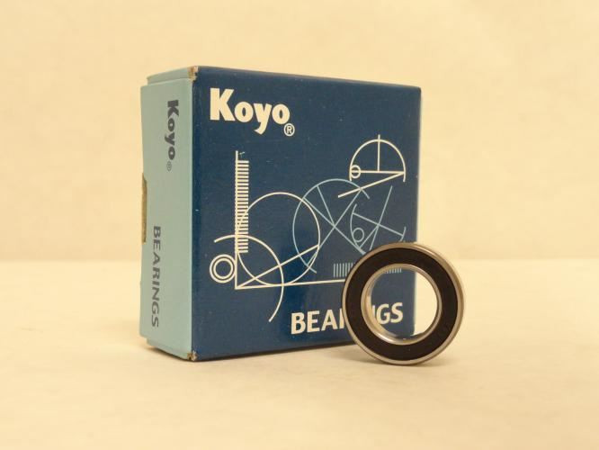 Koyo 6801-2RU; Ball Bearing 12mm ID x 21mm OD x 5mm Width