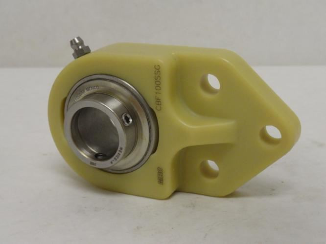 MRC CBF100SSG; Bracket Flange Bearing; 1"ID; Three Bolt