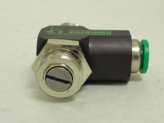 Numatics 3FPRN12; Flow Control Valve 3/8" NPT to 3/8" (# 6) Tube