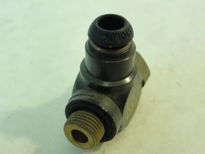 Parker PTFAPB6-1/8; Pneumatic Fitting; 1/8" NPT; 6mm Tube