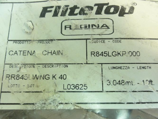 Regina RR845LWNGK40; Flitetop Catena Chain; 10' Long