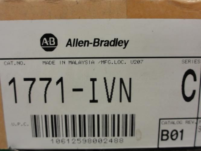 Allen-Bradley 1771-IVN/C; Digital Input Module; 10-30VDC