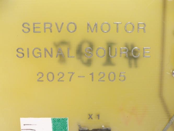 Formax 2027-1205; Servo Motor Signal Source