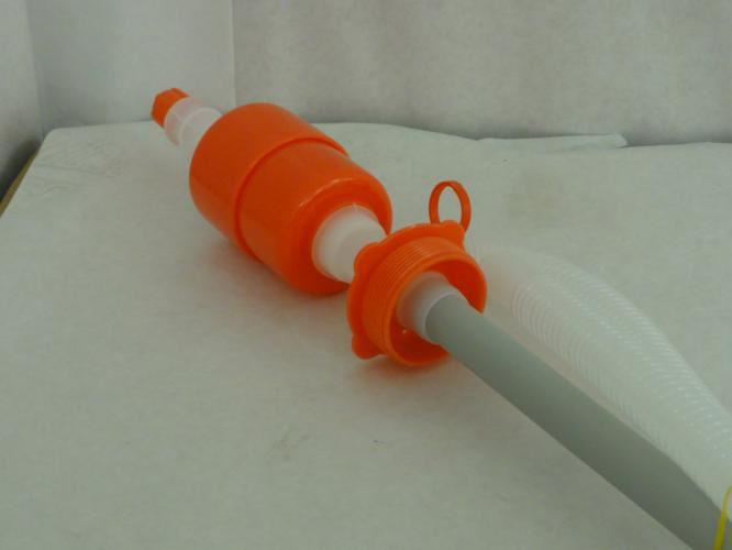 Teel 1N420; Manual Drum Pump; 5 GPM; Polyethylene