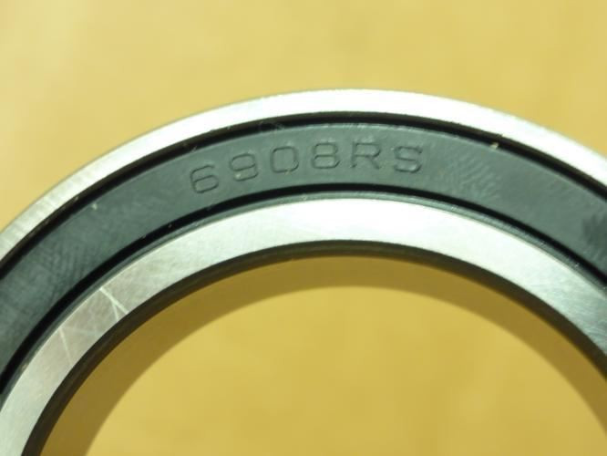 VXB 6908RS; Sealed Bearing; 40mmID x 62mmOD x 12mmW