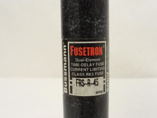 Bussmann FRS-R-45; Dual Element Time Delay Fuse 45 Amp; 600VAC