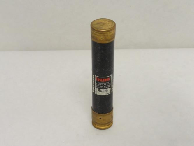 Bussmann FRS-R-45; Dual Element Time Delay Fuse 45 Amp; 600VAC