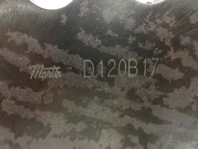 Martin D120B17; Double Sprocket # 120; 17T 1-1/2"ID; NO KEYWAY