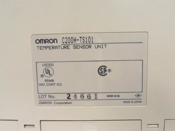 Omron C200H-TS101; Temperature Sensor Unit; 4PT