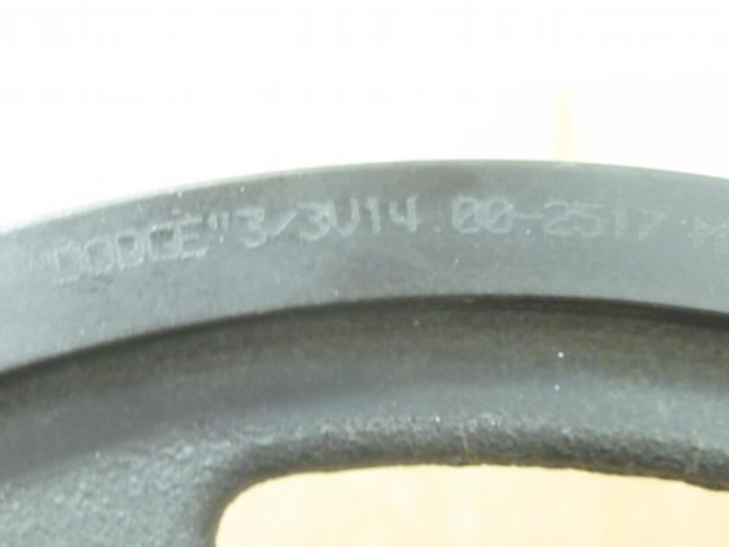 Dodge 3/3V14.0-2517; Bushed Pulley; 3-Groove; 14"OD; 112041