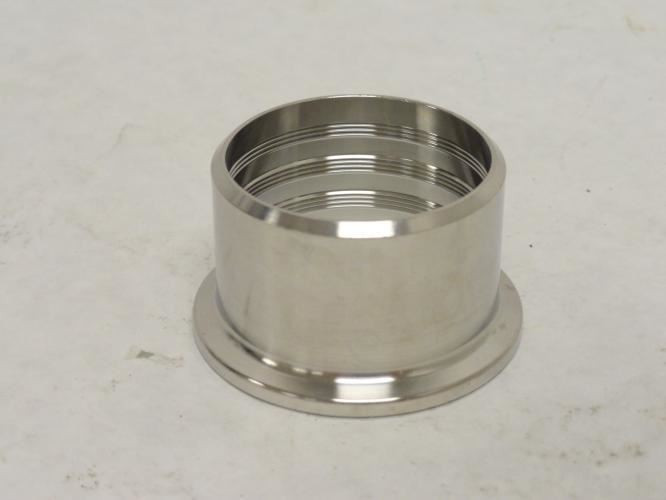 Industry-Std 11L891; Roll-On Ferrule; SS-304; Clamp: 1-1/2"