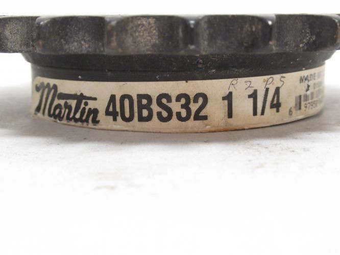 Martin 40BS32 1-1/4; Sprocket # 40; 32Teeth; 1-1/4"ID