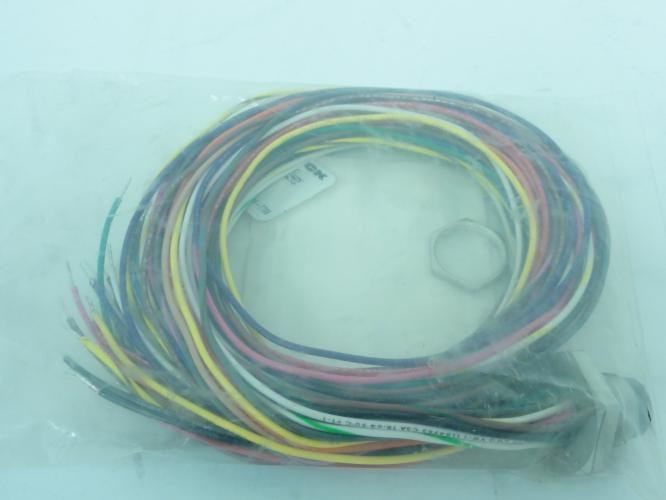 Turck BSFDV 19-19-1/M18; Male Receptacle; 30VAC/DC; 1M Length