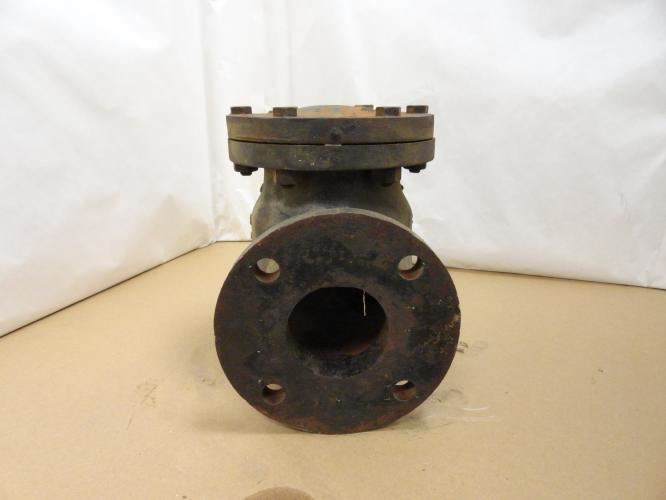 Jenkins 587J-3; Cast Iron Swing Check Valve Size 3" Surface Rust