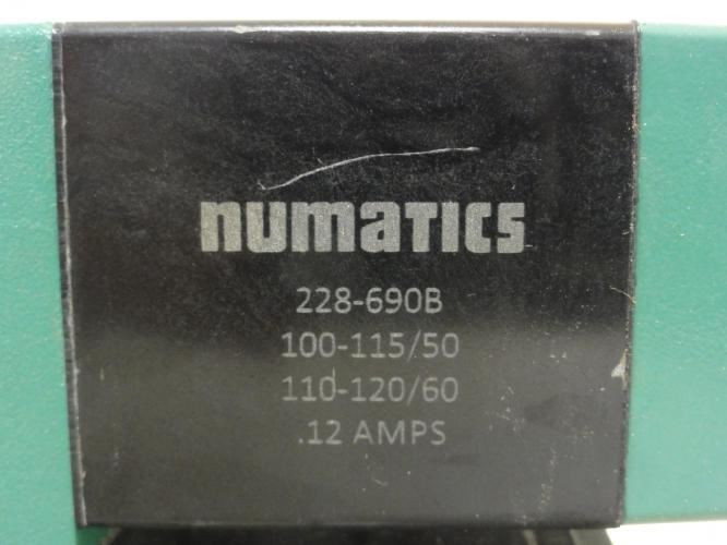 Numatics 25304006SP214K; Solenoid Valve Assembly; 120V; 0.12A