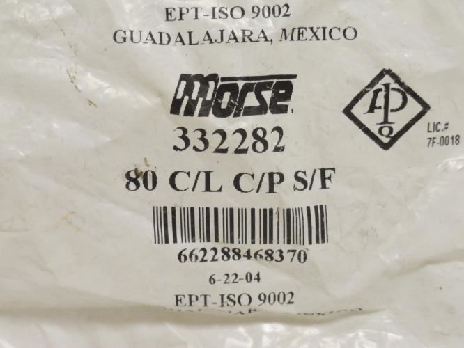 Morse 332282; Connecting Link # 80; Cottered; 1 Strand