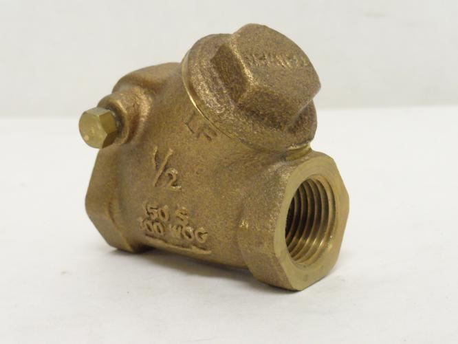 Legend 1/2" T-453; Bronze Y-Pattern Check Valve 1/2NPT