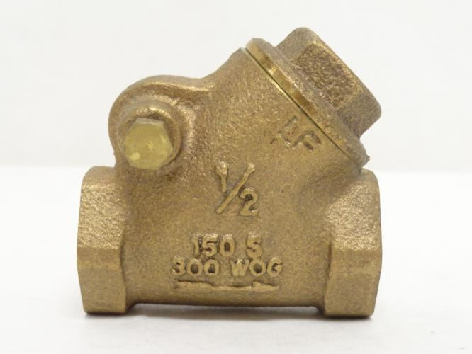 Legend 1/2" T-453; Bronze Y-Pattern Check Valve 1/2NPT