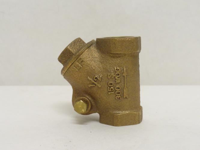 Legend 1/2" T-453; Bronze Y-Pattern Check Valve 1/2NPT