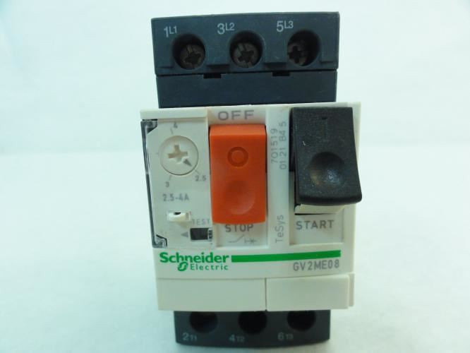 Schneider GV2ME08; Manual Starter; 2.54A; 690VAC