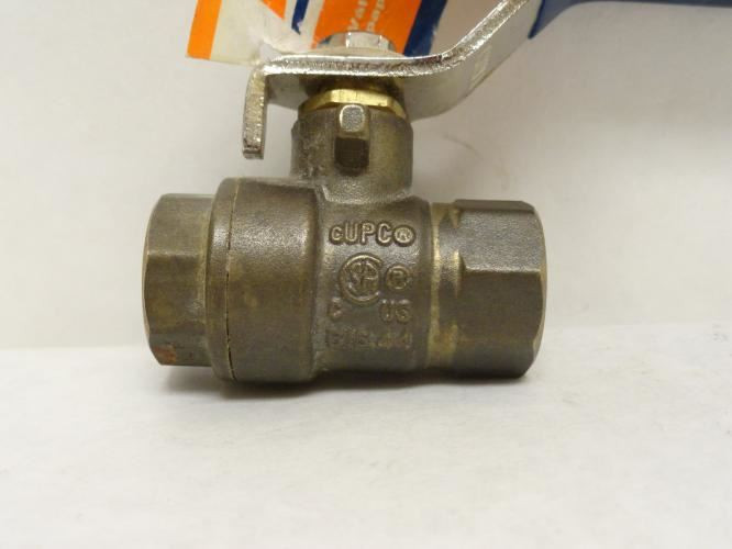 Profitter 405167; Brass Ball Valve; 3/8 FNPT; 600WOG; 150WSP