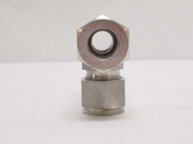 Brennan N2603-08-08-08-SS; Air Tube Tee; SS-316; 1/2" Compression