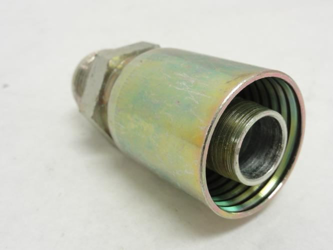 MFG- 12G-16MJ; Crimp Coupler 3/4 JIC # 12 Hose