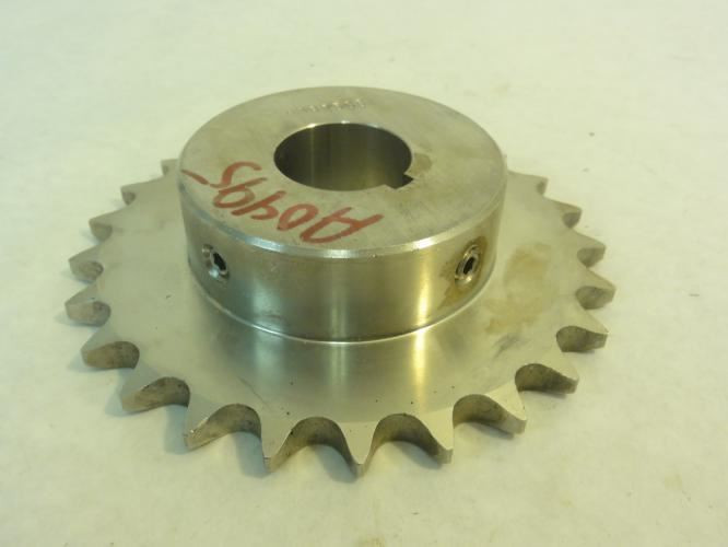 Tsubaki 50B25SS-F-1-1/4; Sprocket # 50; 25T; 1-1/4"ID; SS