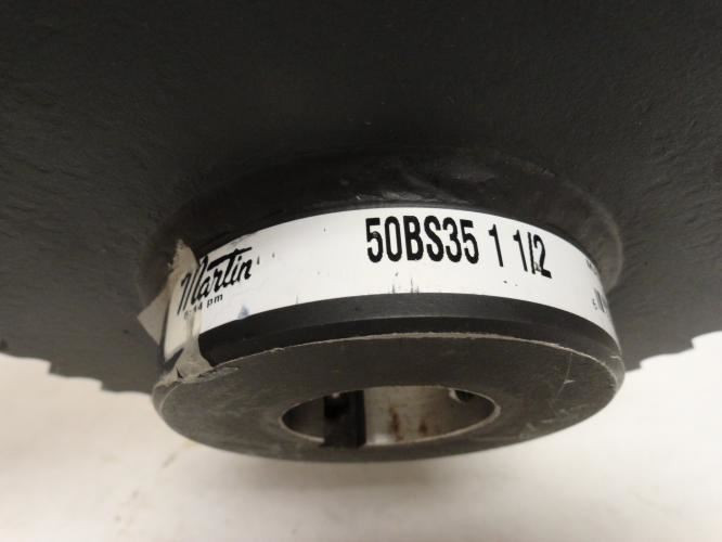 Martin 50BS35-1-1/2; Sprocket # 50; 35Teeth; 1-1/2"ID