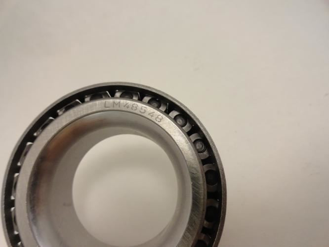 Enduro LM48548; Tapered Roller Bearing Cone; 1-3/8"ID