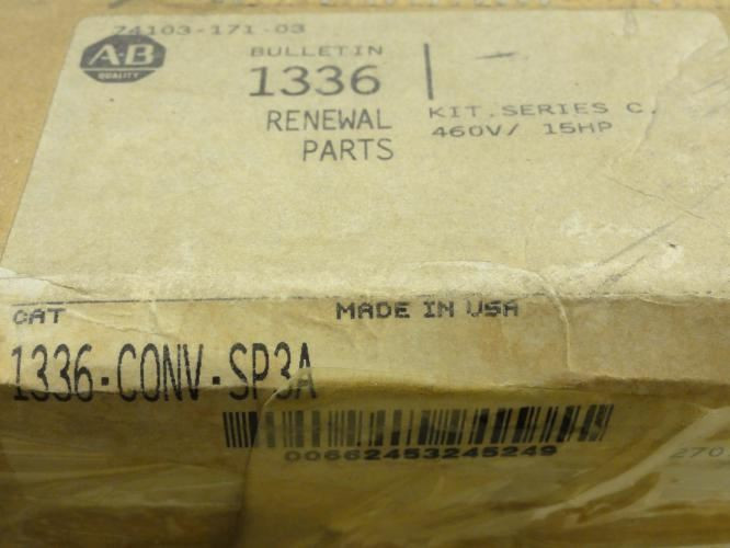 Allen-Bradley 1336-CONV-SP3A; Conversion Kit 460; 15Hp