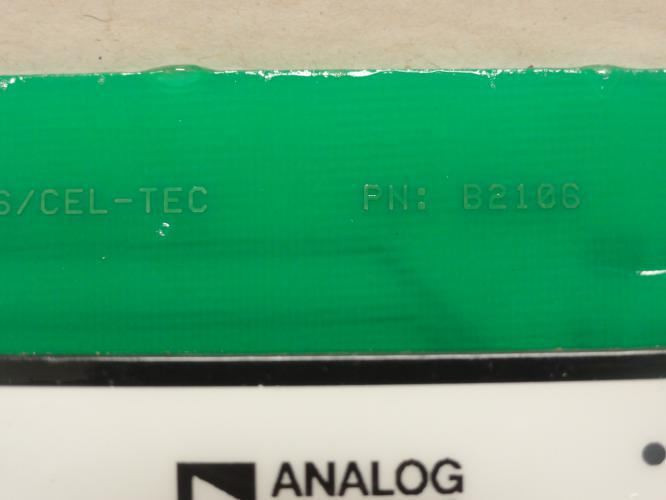 Cel-Tec B2106; Converter Board Assembly