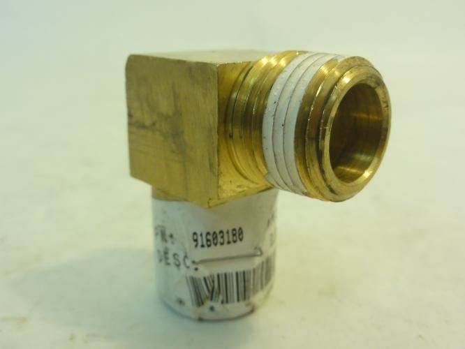 Kalmar 91603180; Elbow Fitting; 90 Degree; 5/8" OD; 1/2" NPT