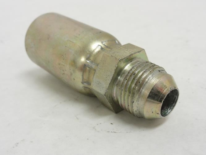 Parker HY08-BH4N; Crimp Coupler 1/2 JIC to # 8 Hose