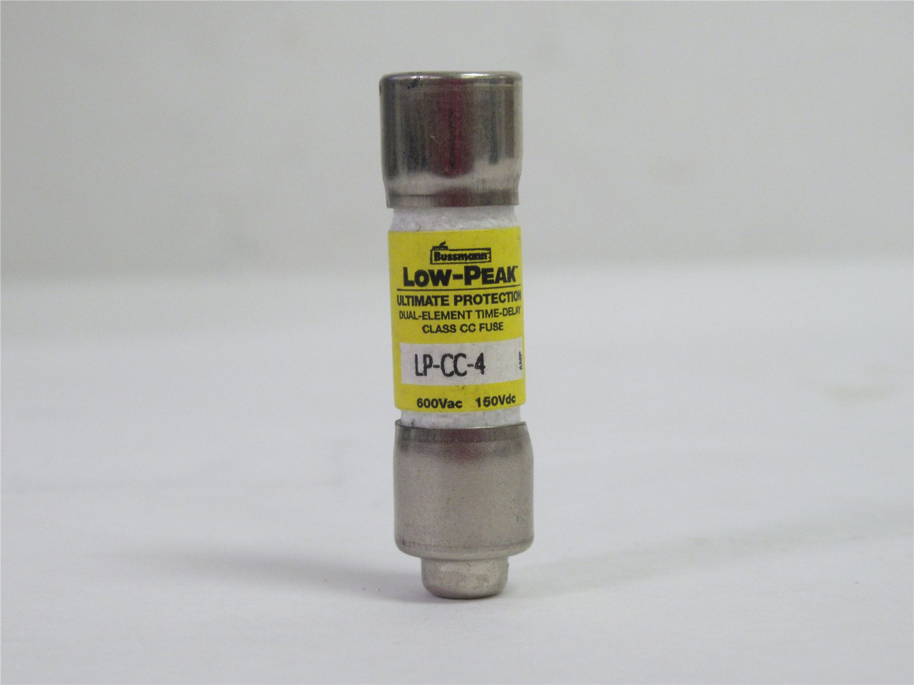 Bussmann LP-CC-4; UL Class CC Fuse; 4A; 600VAC