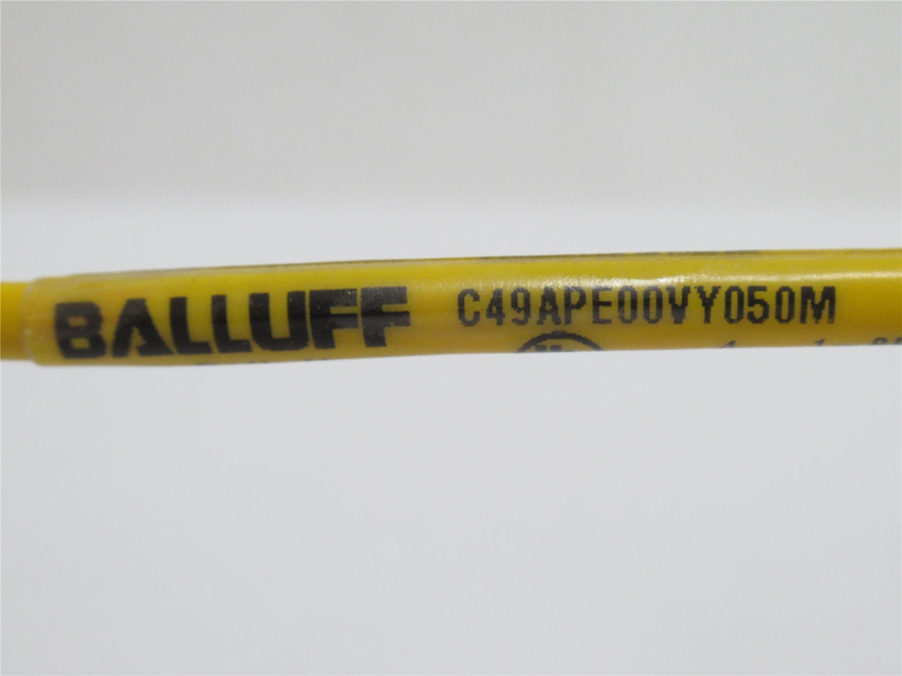 BALLUFF C49APE00VY050M; Connector Cable 1200860291; 3-Wire