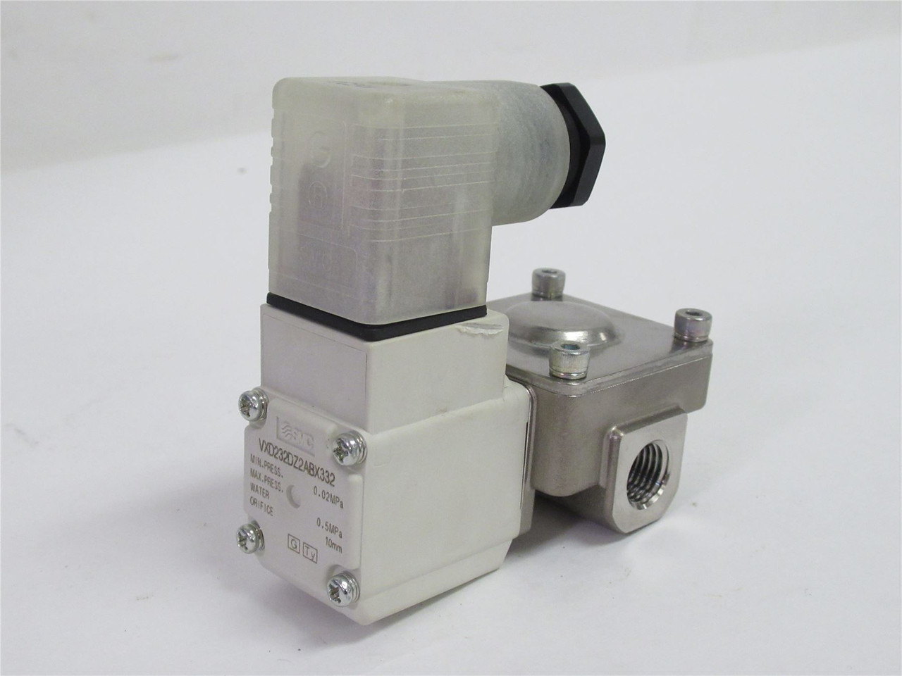 SMC VXD232DZ2ABX332; Pilot Operated; 2 Port Solenoid Valve