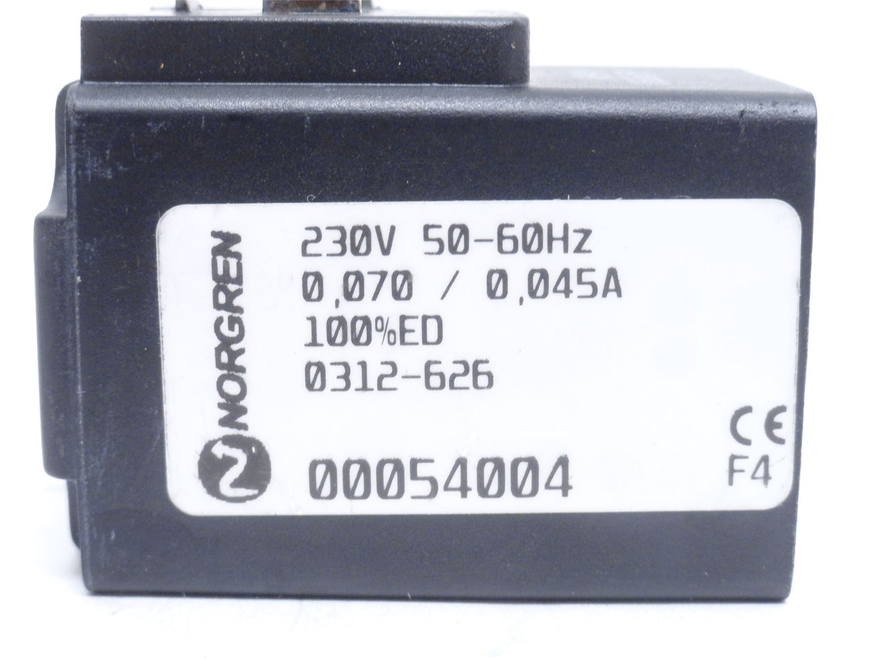 Norgren 00054004_; Magnetic Valve Assembly; 230VAC; .07-.045A