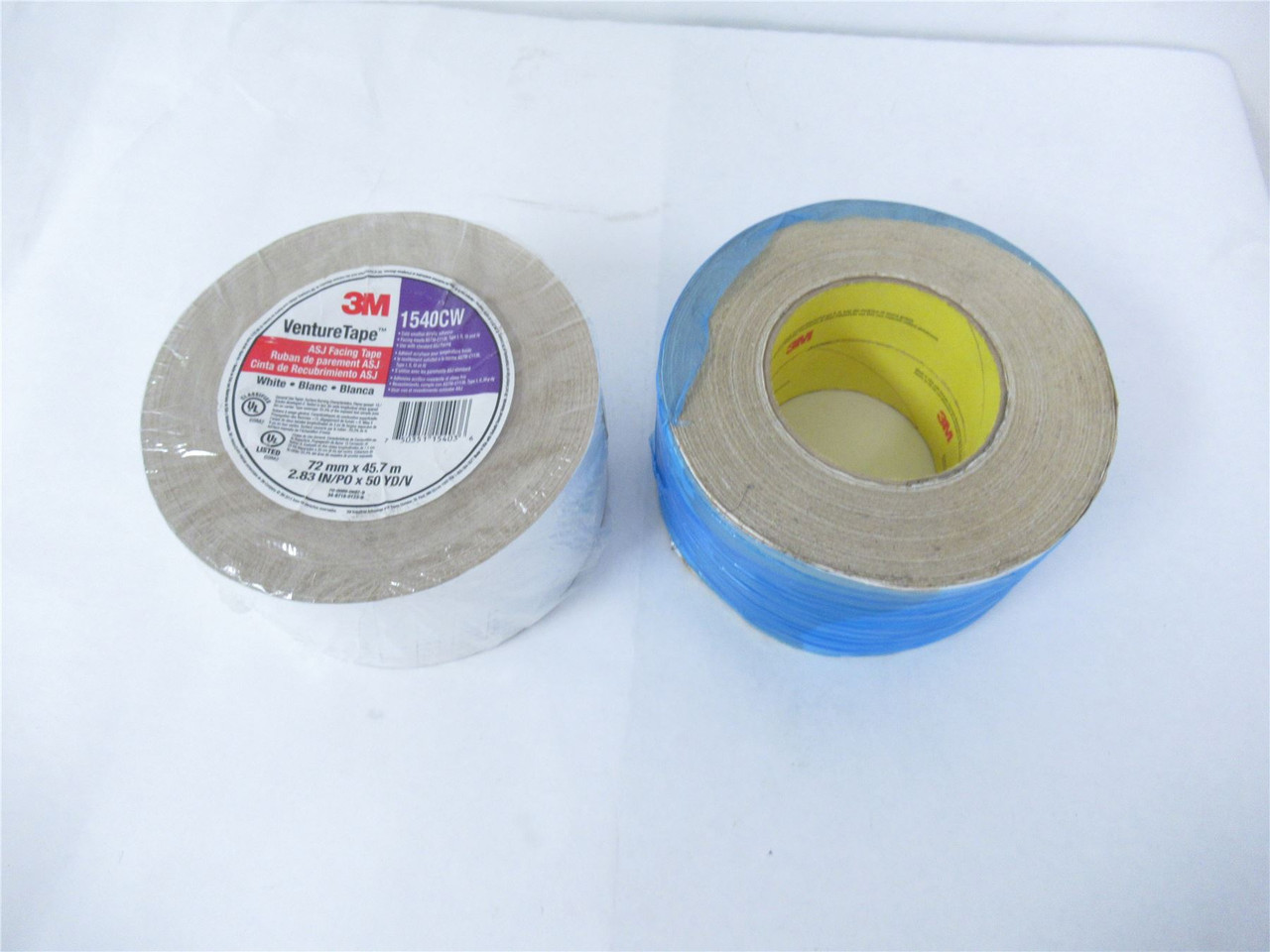 3M 1540CW; Lot-2 Venture Tape ASJ Facing Tape 72mmx45.7m