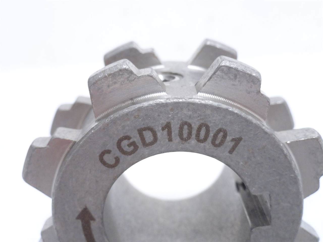 Wirebelt CGD10001; Double Row Conveyor Sprocket; SS; 25mmID