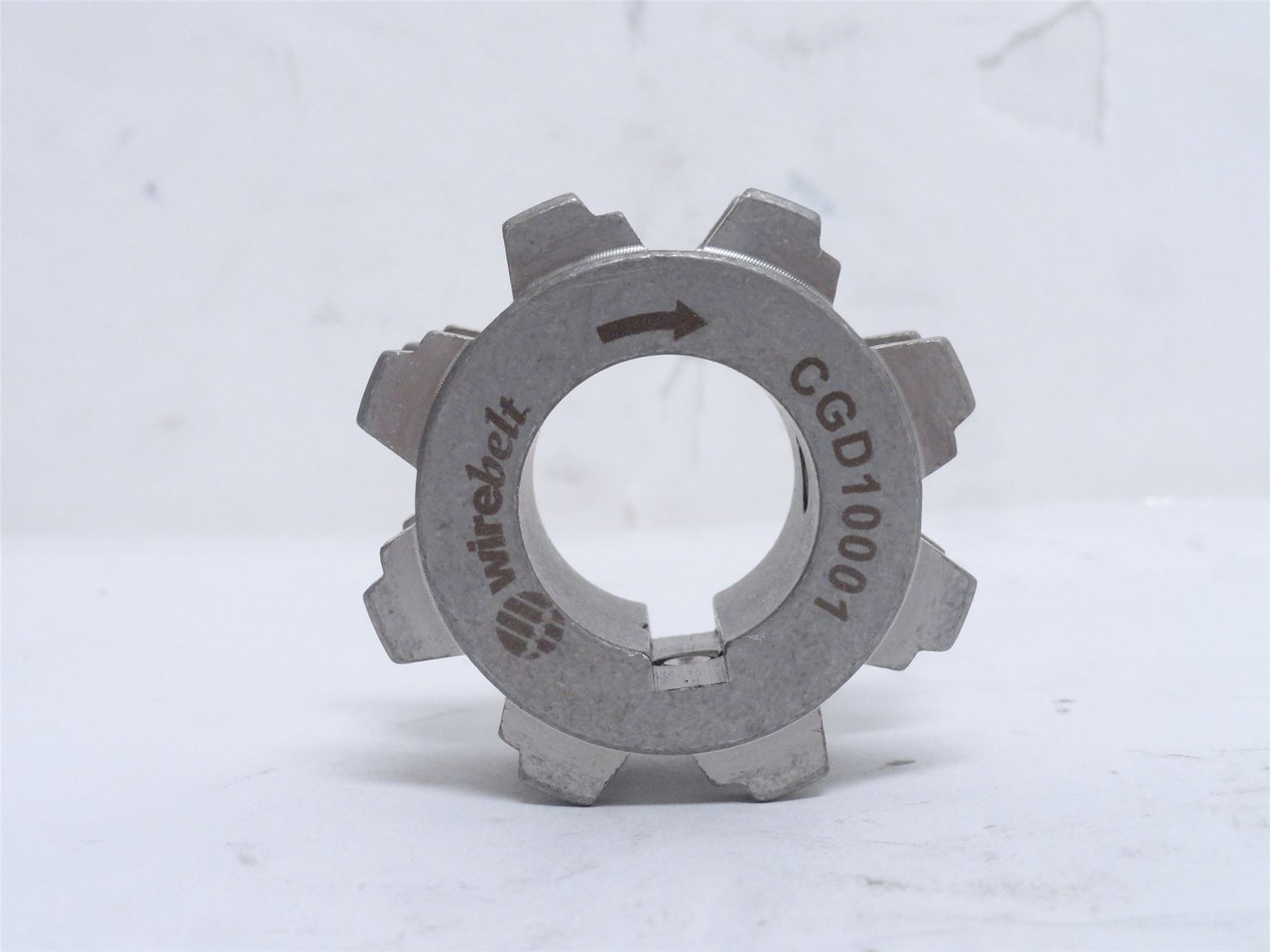 Wirebelt CGD10001; Double Row Conveyor Sprocket; SS; 25mmID