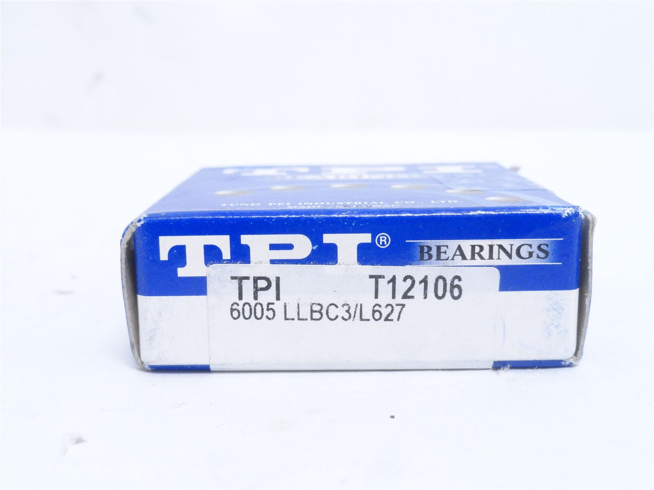 TPI 6005-LLBC3/L627; Ball Bearing 25mmID x 47mmOD x 12mm W