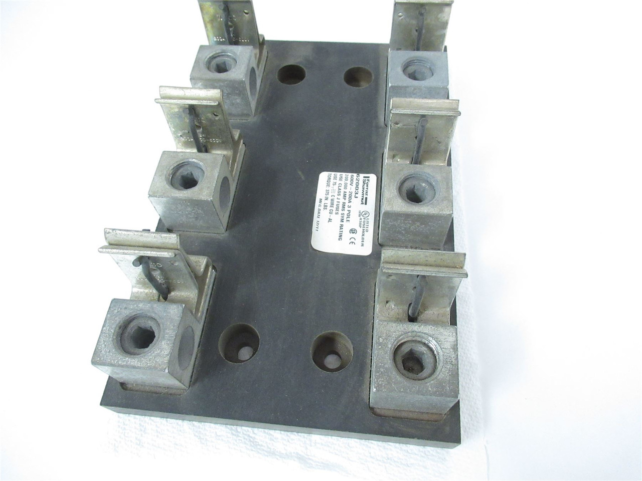Ferraz Shawmut 62003J; Fuse Block 600V 200A 3 Pole