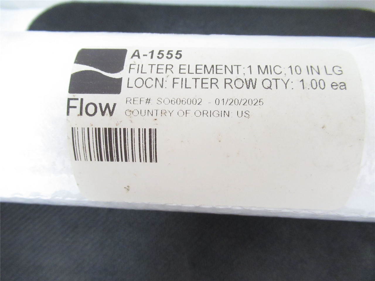 Flow A-1555; Water Filter 10" 1.0 Micron