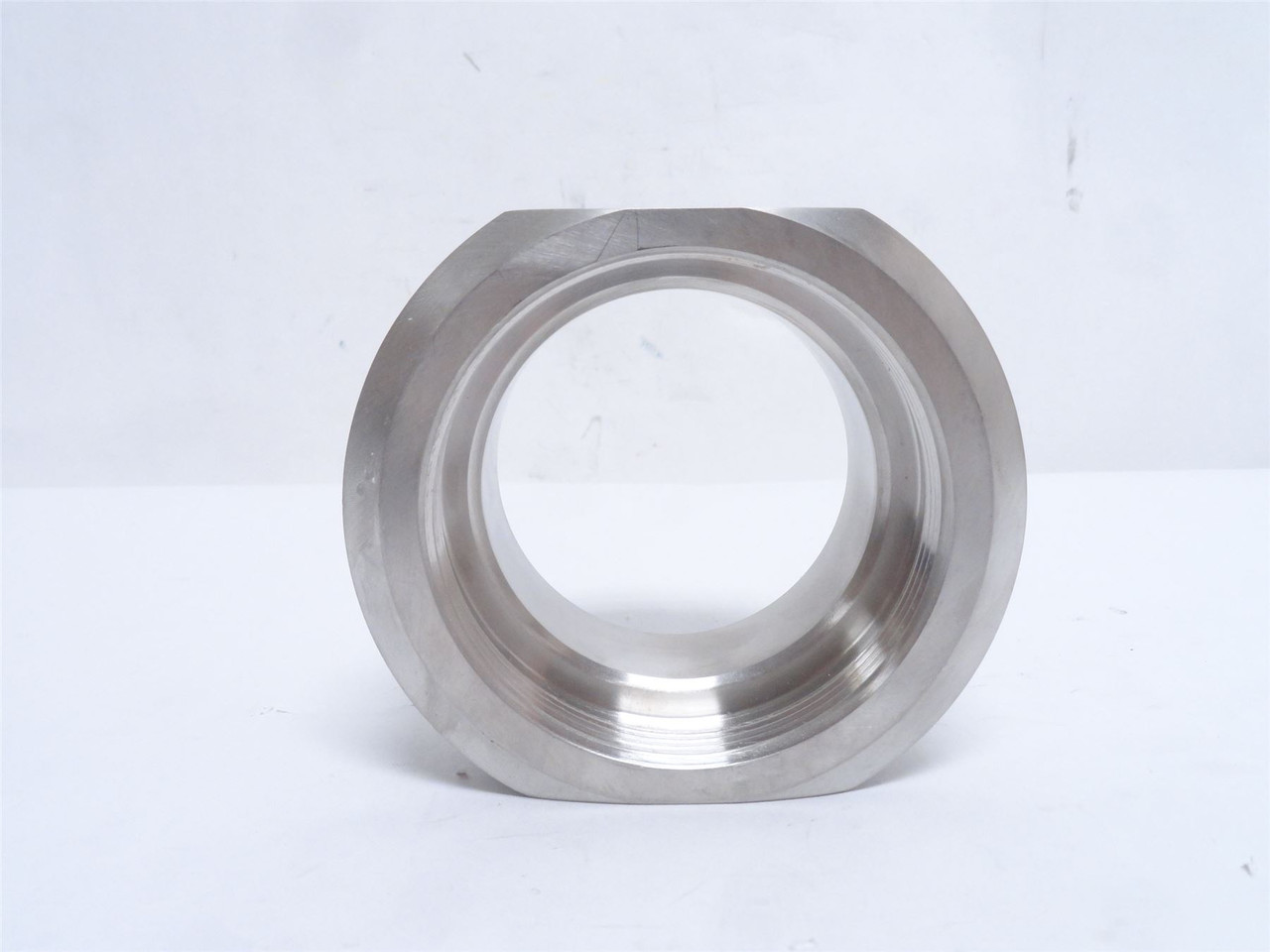 Tri-Clover 22MP3; Adaptor; SS-316; 3" Clamp x 3" Threads