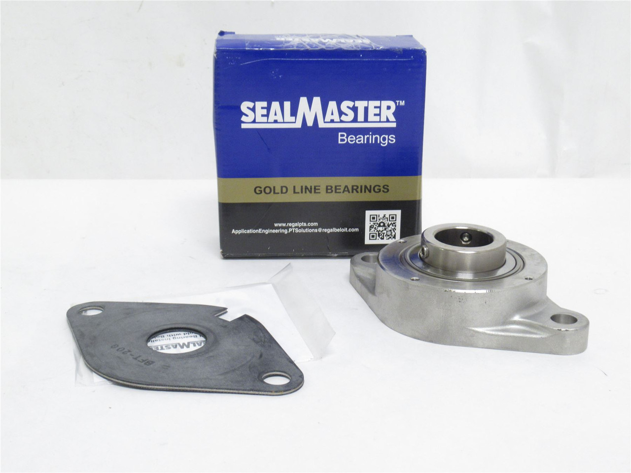 Sealmaster CRBFTS-PN20 RMW; Flange Bearing; SS; 1-1/4"ID