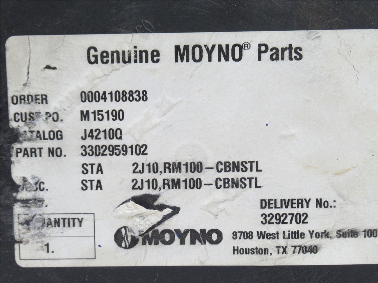 Moyno J42-04Q; Buna Pump Stator 3302959102