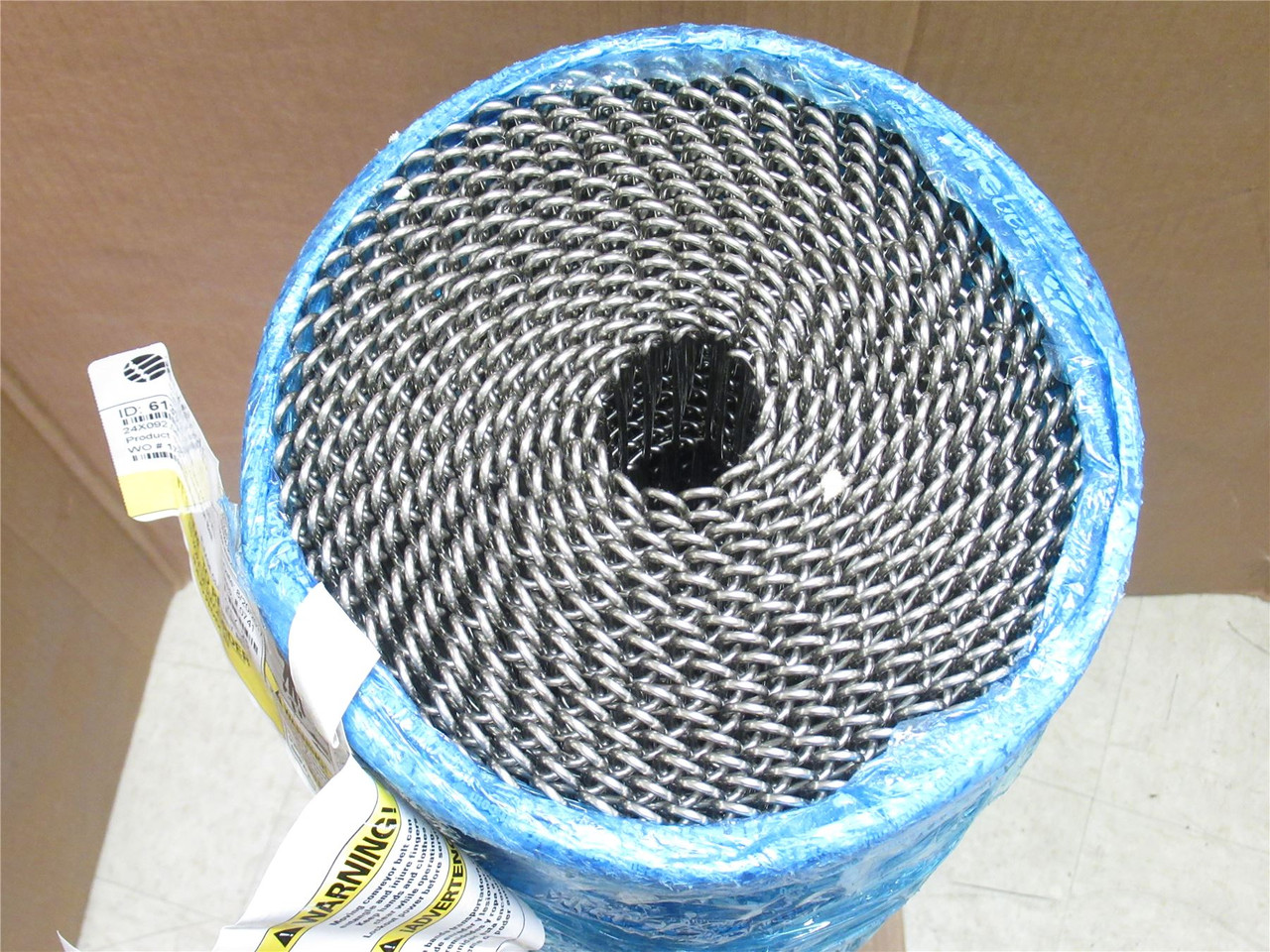 Wirebelt 24X092.040.00W.133SP.CC.SS.EL; Belt; SS; 40"W x 24'L